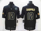 Nike 49ers 10 Jimmy Garoppolo Black 2020 Salute To Service Limited Jersey,baseball caps,new era cap wholesale,wholesale hats